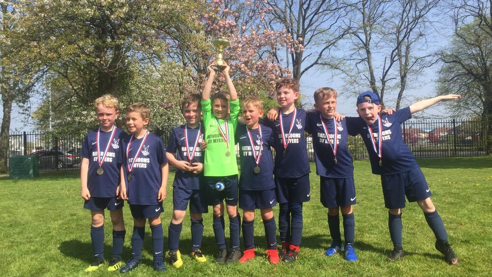 Under 8s Win the MCSS Easter Cup