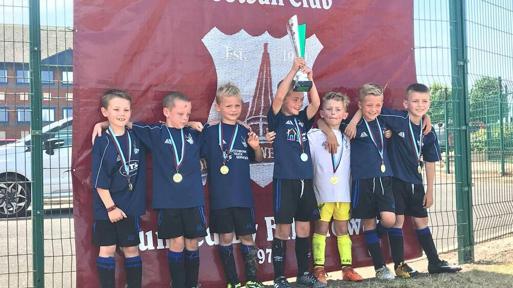 Under 7s win the Ormskirk West End Tournament