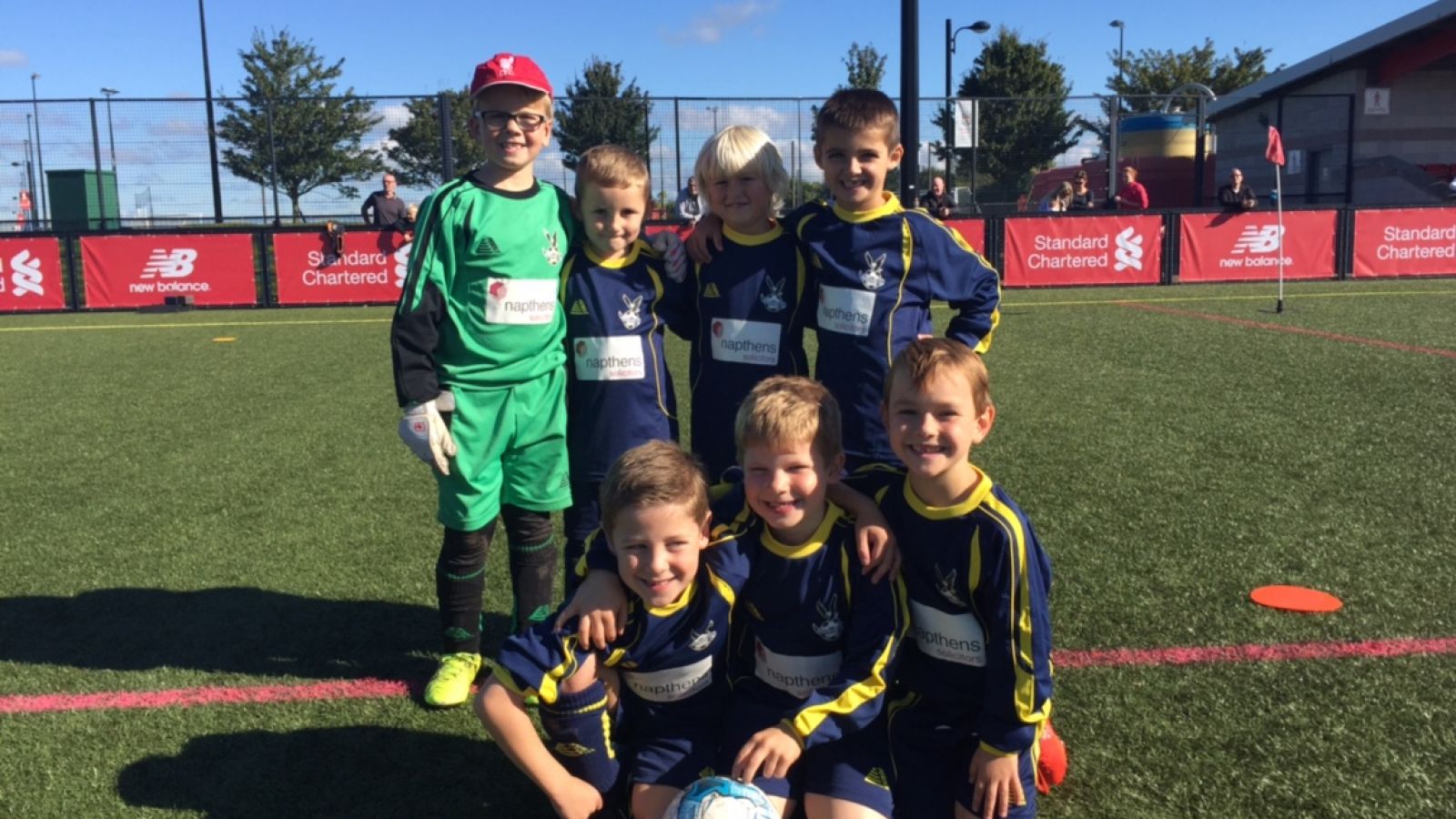 Ormskirk FC U7s Play against Liverpool FC at the Academy