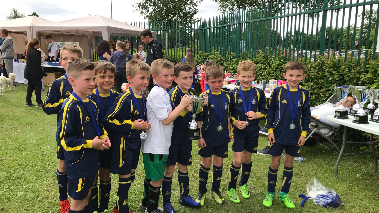 Ormskirk FC U8s Win the Slow Down for Bobby Tournament